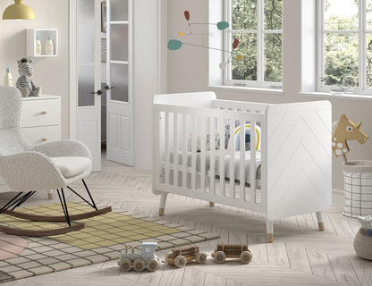 Jaxx Babybed Billy L 120 x B 60 cm wit