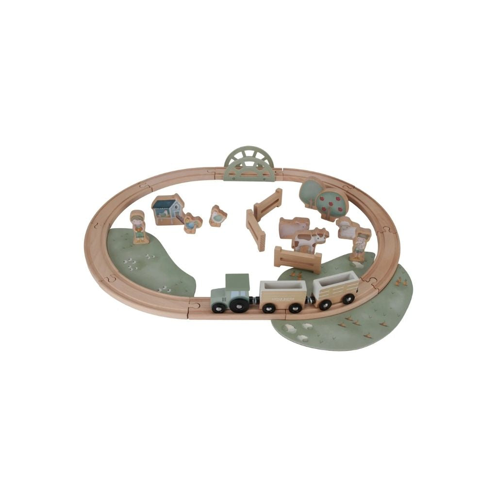 Little Dutch Set de jeu Little Farm train