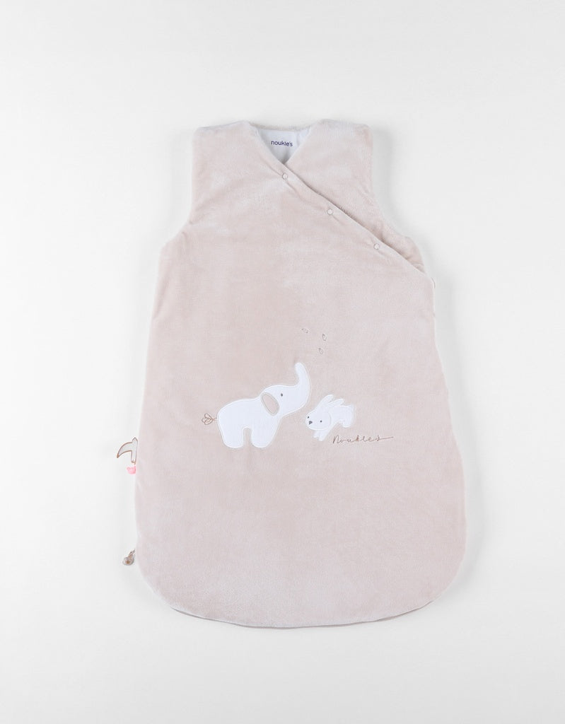 Noukie's Winterslaapzak Bali, Moka & Snow TOG 2,0-3,5 Beige 70 cm
