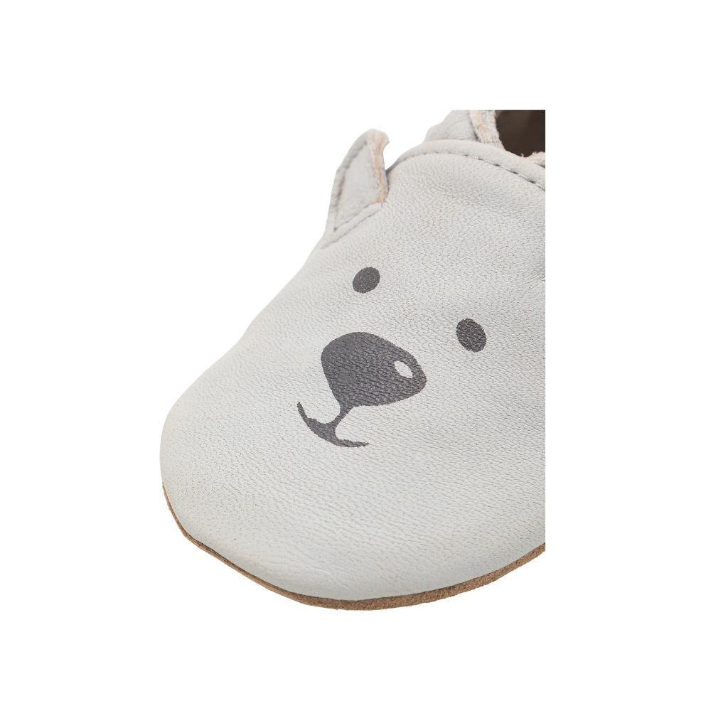 Robeez, schoentjes, soft soles, Sweet Bear, grijs, L, 18-24 maand, m23/24