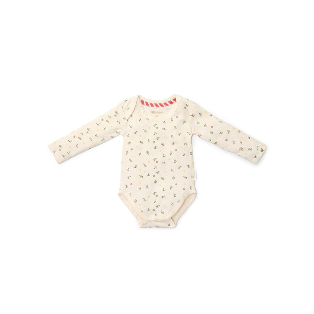 Little Dutch Romper lange mouw Little Christmas 62/68 - 2 stuks