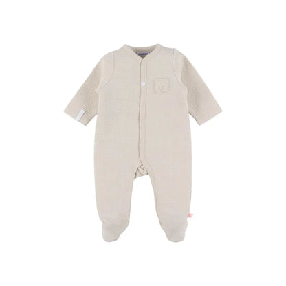 Noukie's Pyjama met voet beige