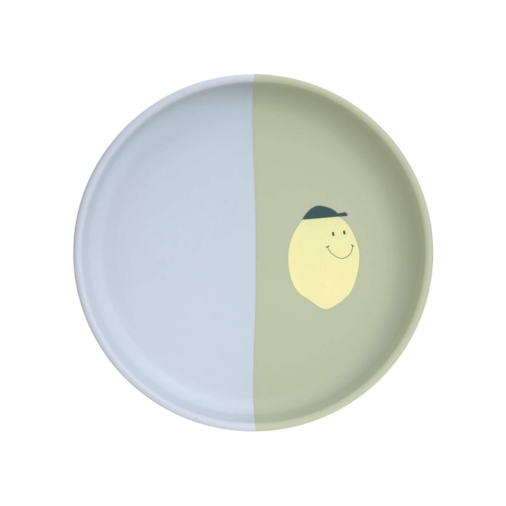 Lässig Bord siliconen Happy Fruits Lemon