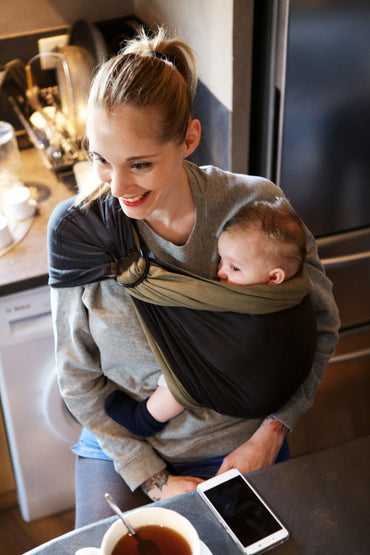 Love Radius Écharpe porte-bébé Sling Anthracite/Olive