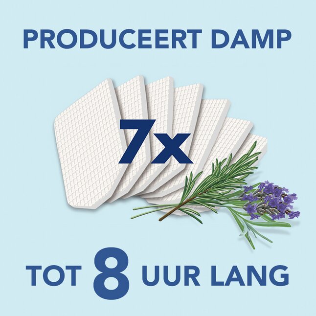 Vicks Geurtablet VapoPads Rozemarijn & Lavendel - 7 stuks