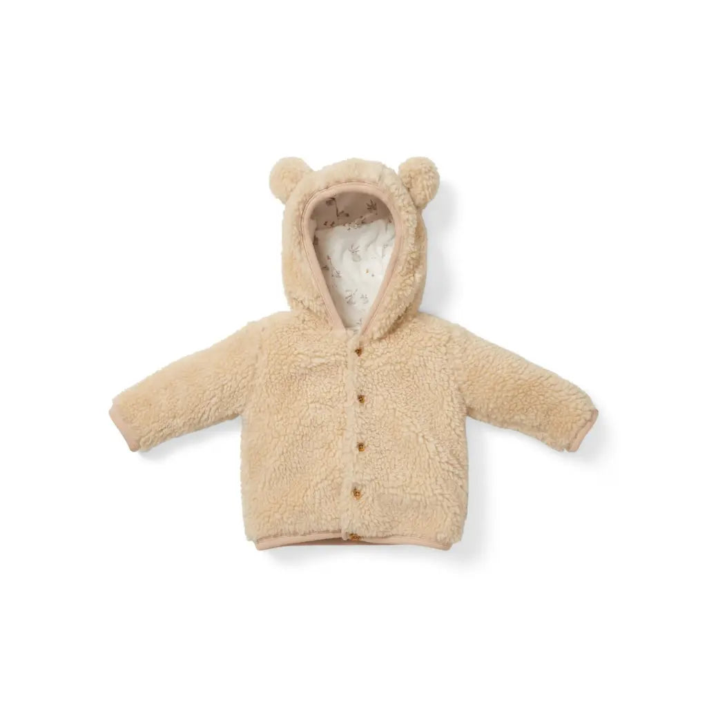 Little Dutch Gilet Teddy taille 50/56 Sand 