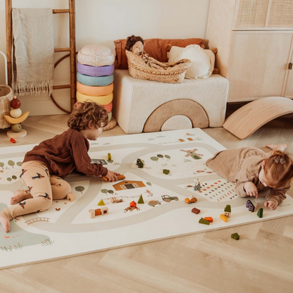 Play&Go Tapis De Puzzle  Farm Multi – 6 Pièces