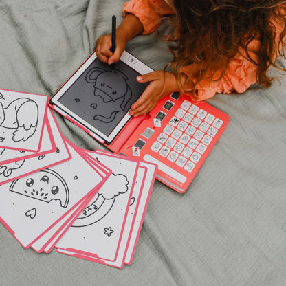KIDYWOLF Tekenboek Kidydraw Mini - Kawai