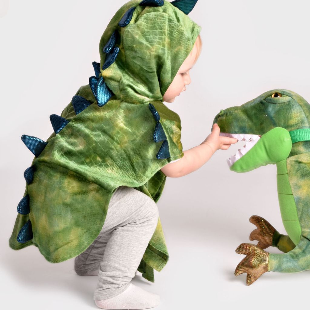 Den Goda Fen Déguisement Mini Cape Dragon/Dino taille 86-110 - 1-4 ans