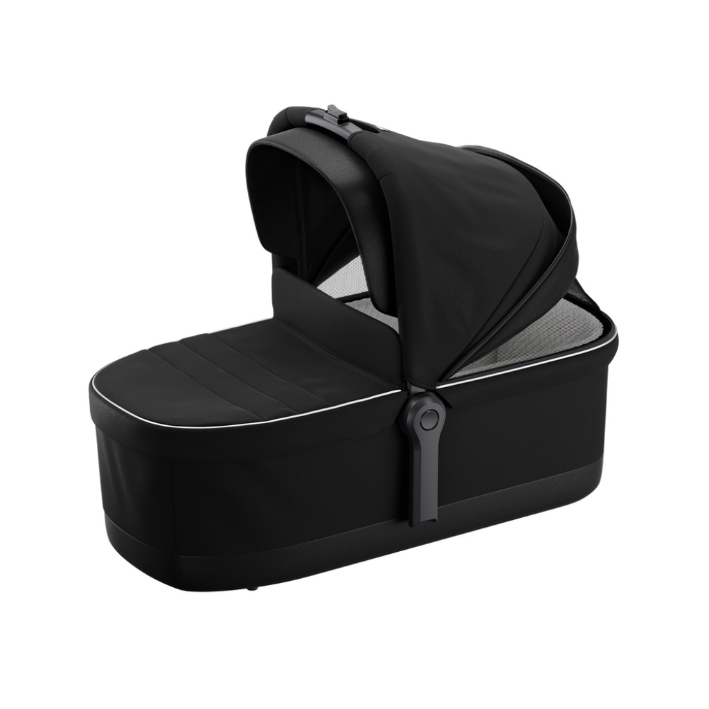 Thule Wandelwagen Sleek + draagmand Midnight Black