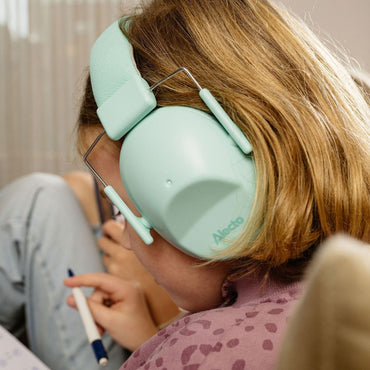Alecto Protection auditive pour enfants Vert