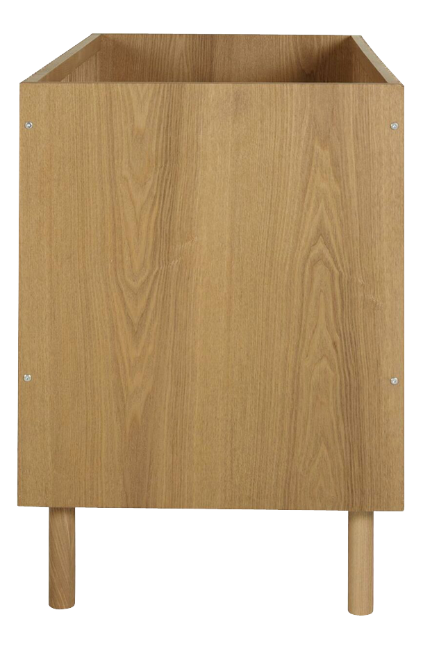 Quax Lit évolutif Hai No Ki L 120 x Lg 60 cm Natural Ash