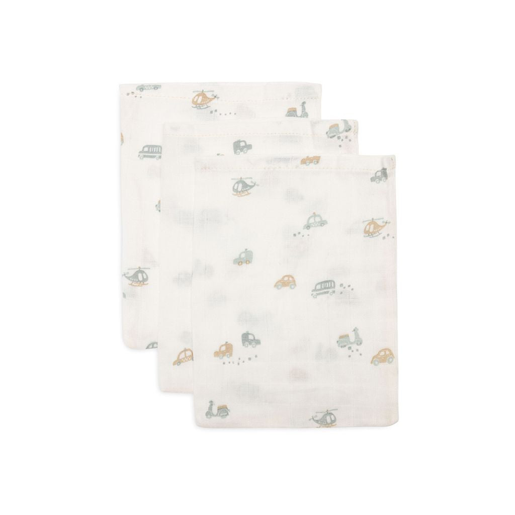 Jollein washandje On The Go - 3 stuks