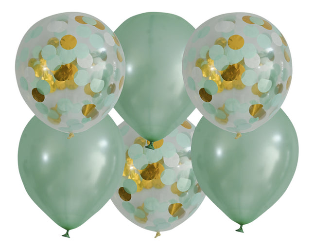 HAZA Witbaard Ballon Lovely Mint - 6 pièces