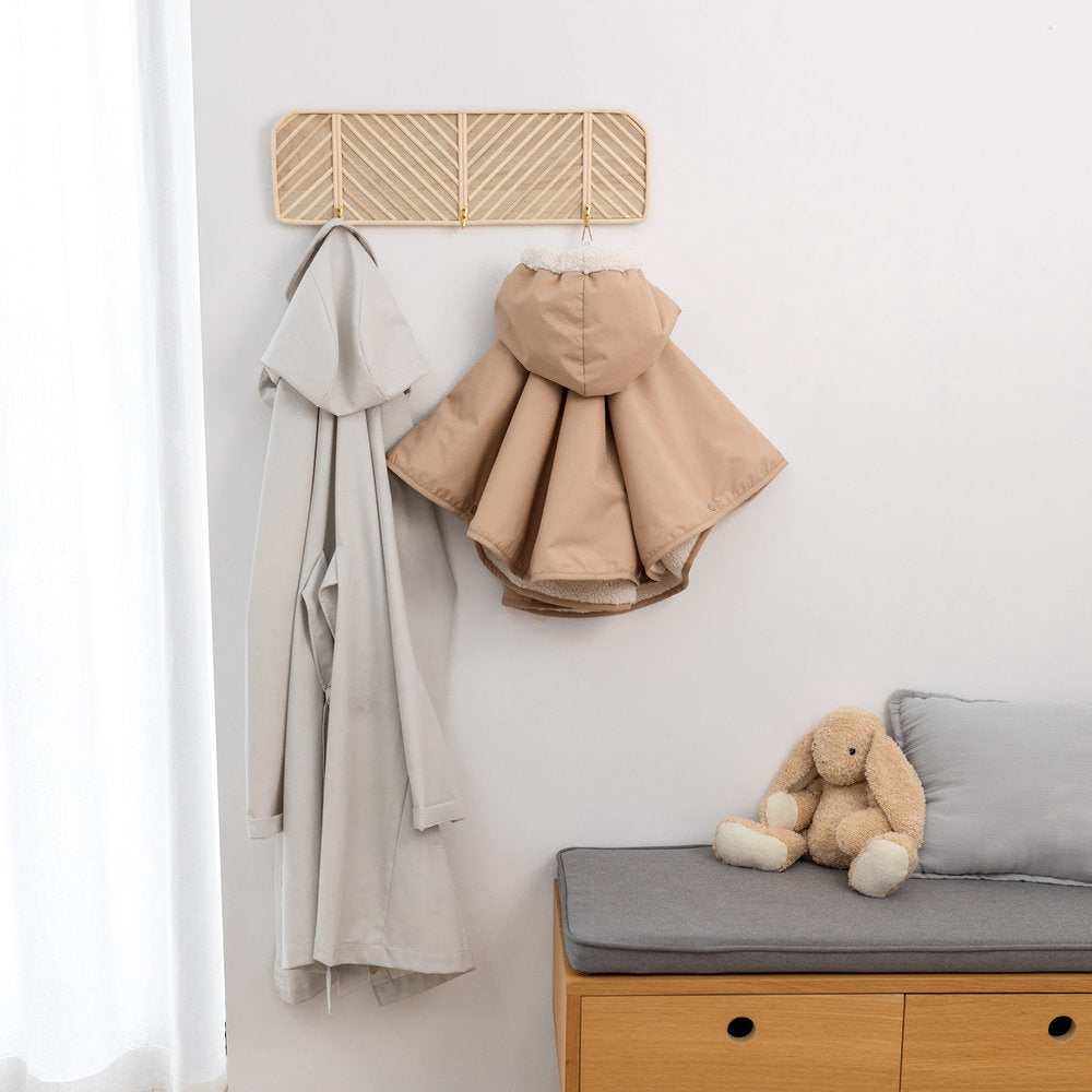 Bemini Reisponcho Teddy & Coated Waterproof Natural