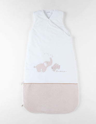 Noukie's Sac de couchage d'hiver Bali, Moka & Snow TOG 2,0-3,5 Écru 100 cm
