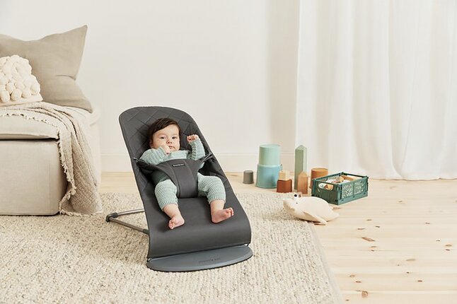 BabyBjörn Relax Bliss Classic Quilt gris