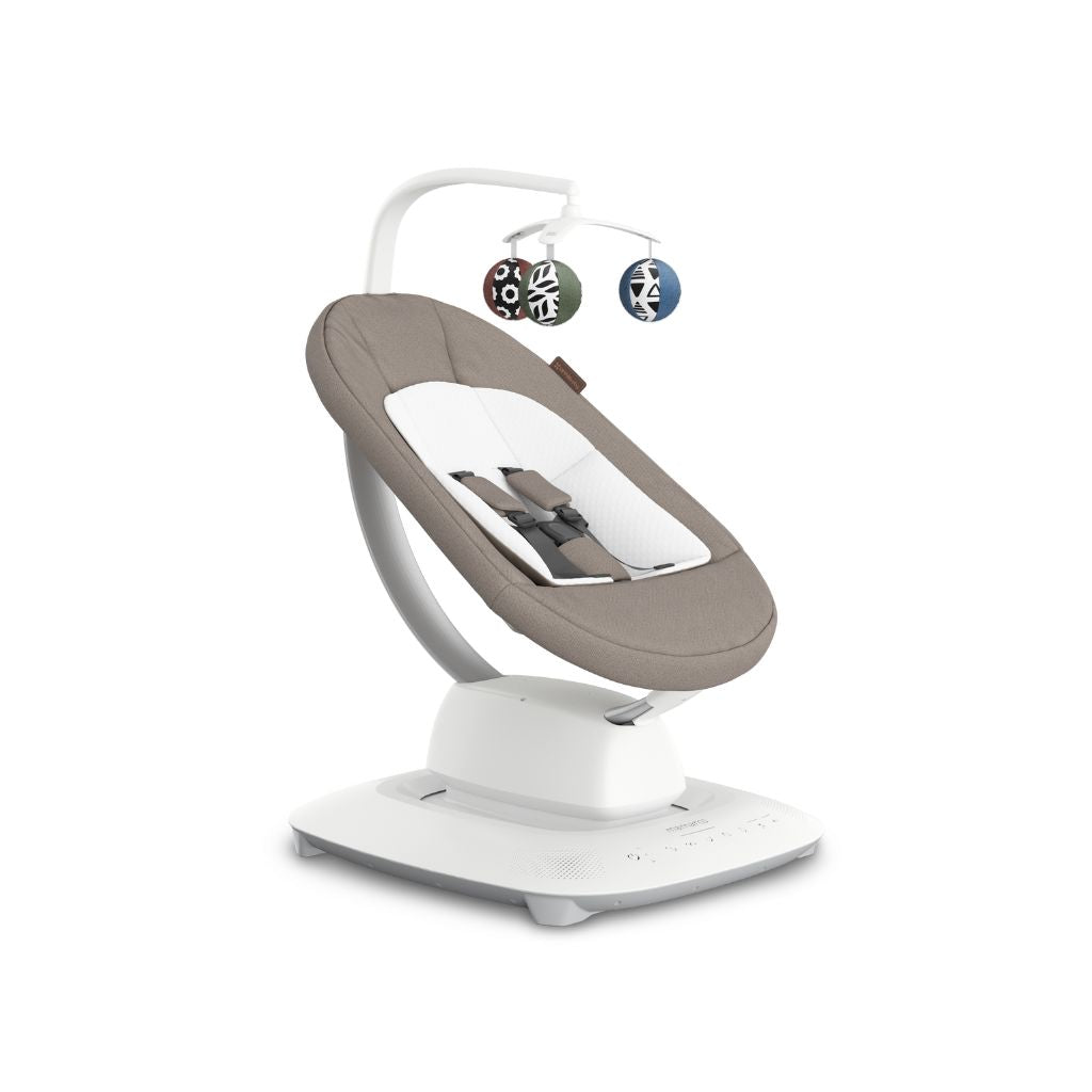 UPPAbaby Mamaroo Balancelle avec coussin réducteur Wells Taupe