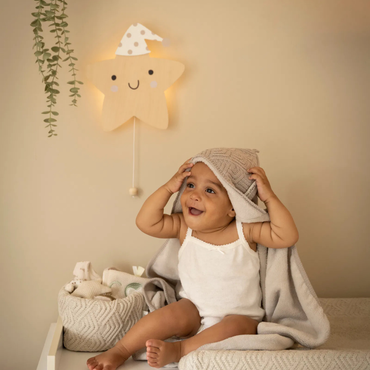Baby's Only Applique murale étoile Heaven Clay/Warm Linen