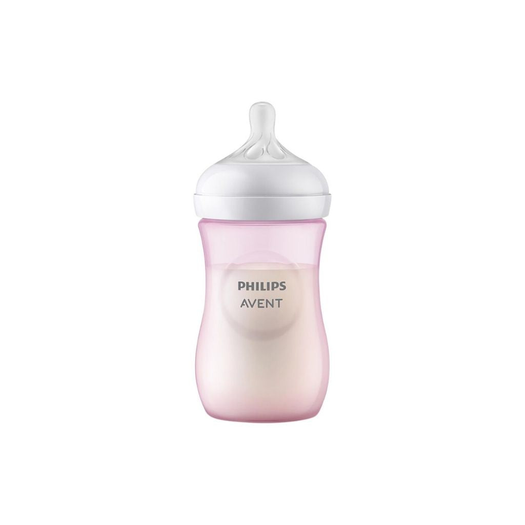 Philips AVENT Biberon Natural Response rose 260 ml