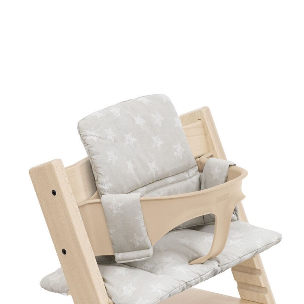 Stokke® Coussin réducteur pour chaise haute Tripp Trapp® Classic Star Silver