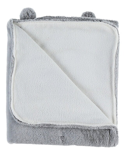 Noukie's Couverture pour berceau ou parc Mix & Match gris