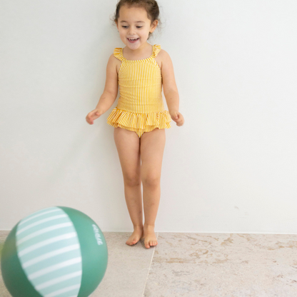 Beach ball 30cm - Garden green