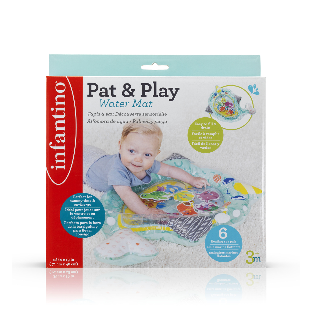 Infantino Tapis d’eau Pat & Play Narval