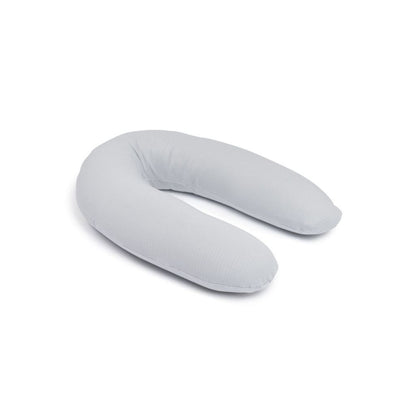 doomoo Coussin d'allaitement 2-en-1 Twisty Pearls Grey