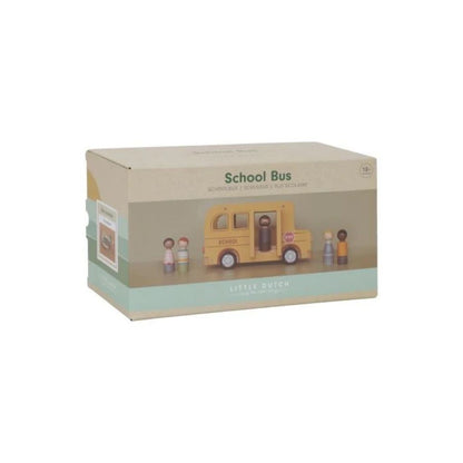Little Dutch Bus scolaire en bois