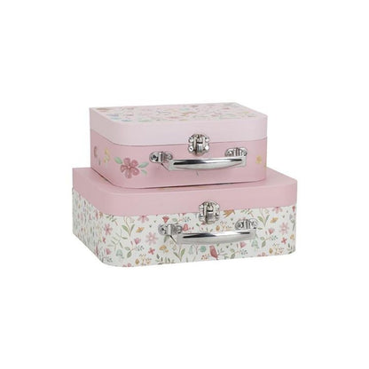 Little Dutch Mallette Fairy Garden Pink - 2 pièces