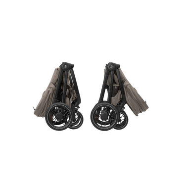 Maxi-Cosi Kinderwagen 5-in-1 Oxford Twillic Truffles + Sense draagmand + adapter + autostoel Pebble 360 pro 2 + basis Familyfix 360 Pro
