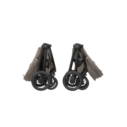 Maxi-Cosi Kinderwagen 5-in-1 Oxford Twillic Truffles + Sense draagmand + adapter + autostoel Pebble 360 pro 2 + basis Familyfix 360 Pro