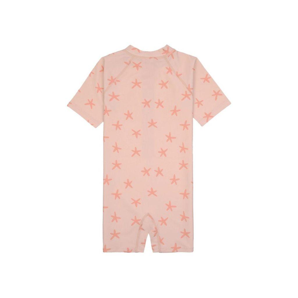 Lässig Maillot de bain Sunsuit manches courtes Starfish Peach 13-18 mois taille 86