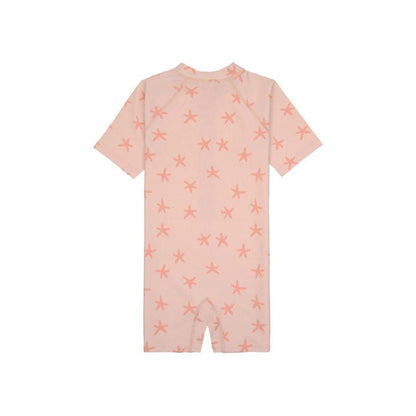 Lässig Maillot de bain Sunsuit manches courtes Starfish Peach 13-18 mois taille 86