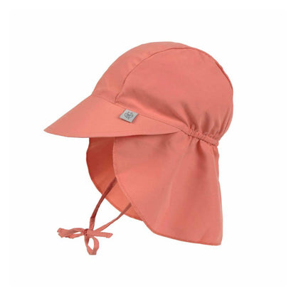 Zonnehoedje Flap Hat girl Coral
