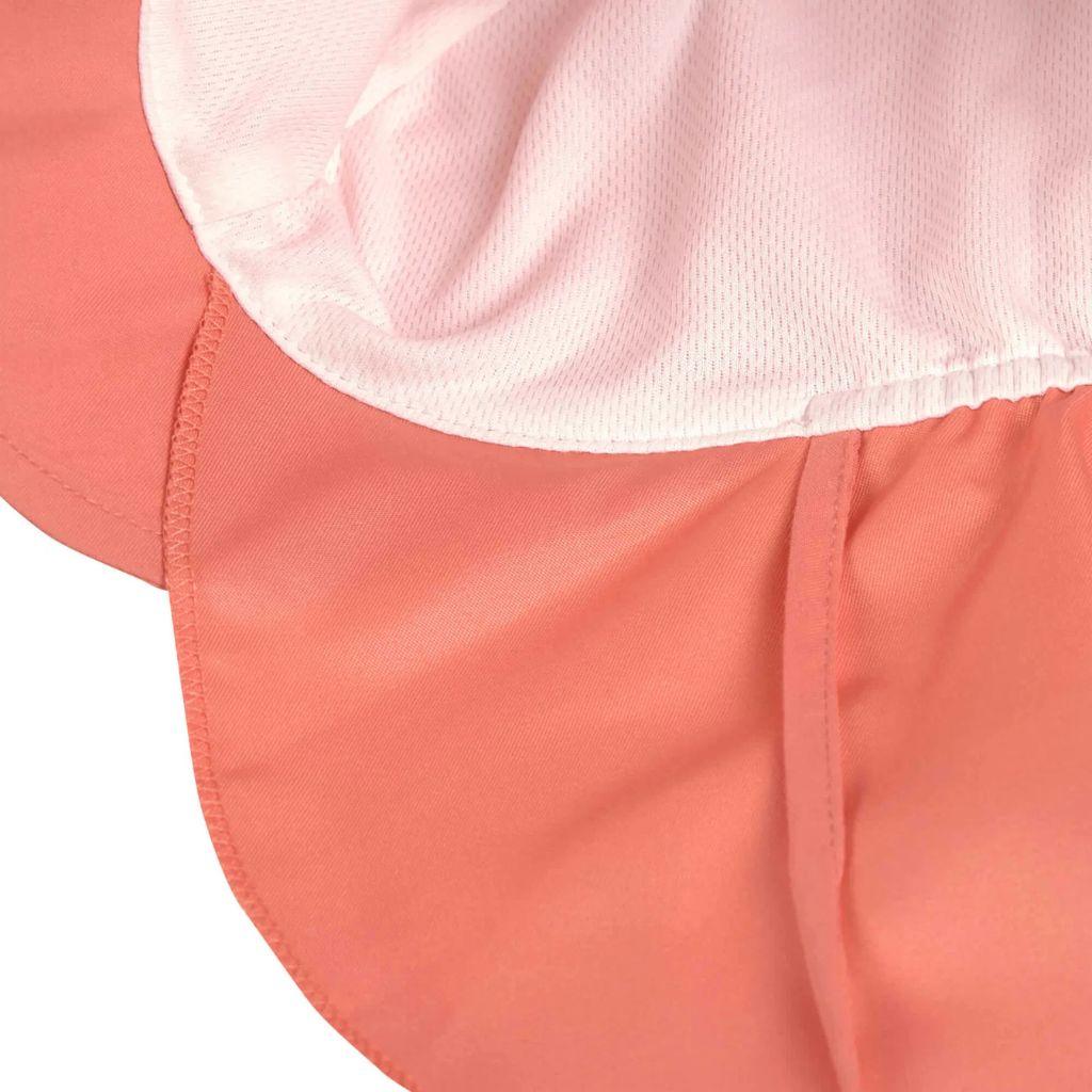 Zonnehoedje Flap Hat girl Coral