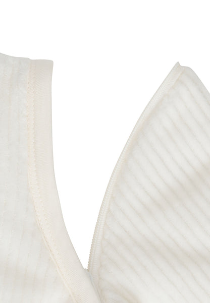 Jollein Winterslaapzak Rib TOG 2,5-3,5 Ivory 60 cm