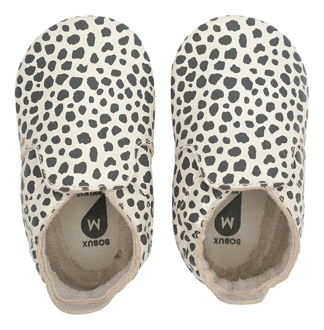 Bobux Schoentjes Dalmation Vanilla ecru 9-15M