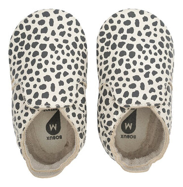 Bobux Chaussons Dalmation Vanilla écru