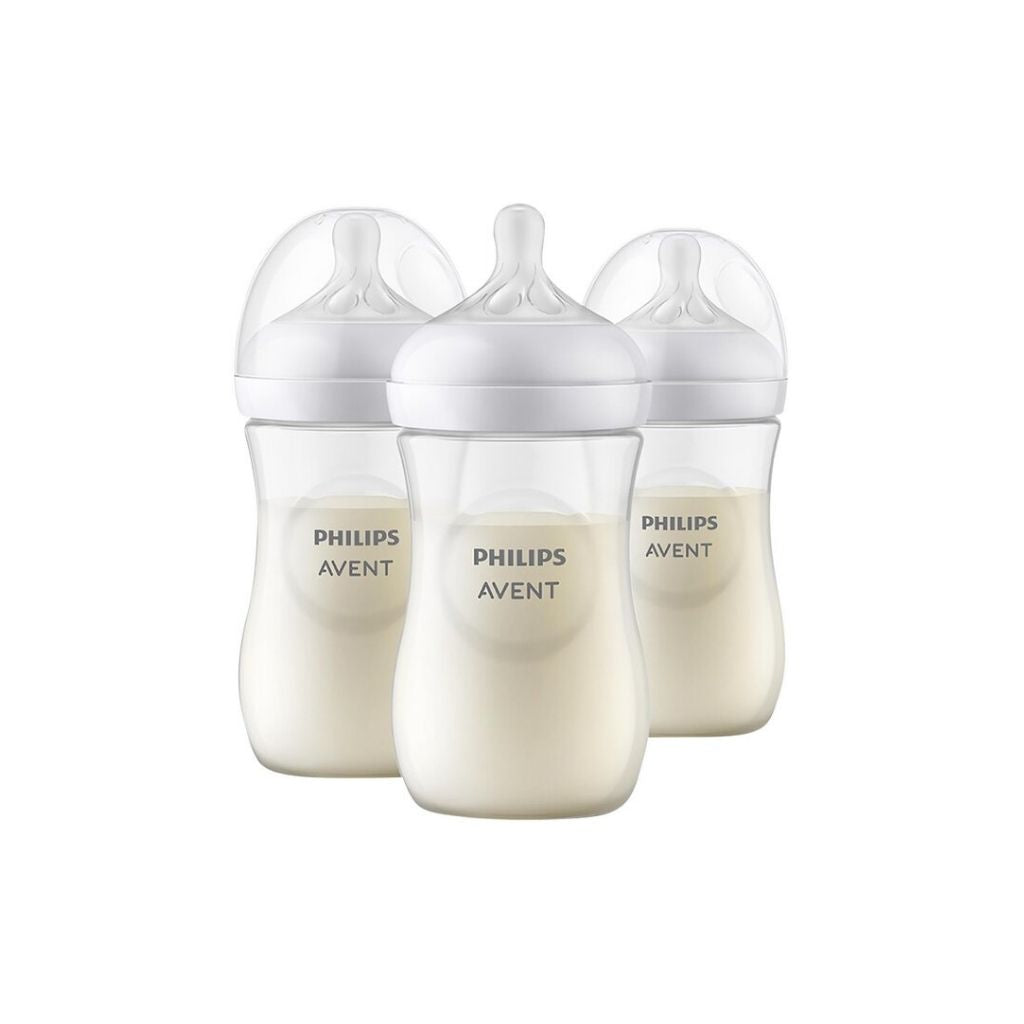 Philips AVENT Biberon Natural Response transparent 260 ml - 3 pièces