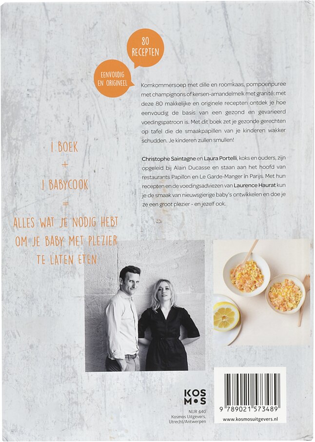 Béaba Kookboek Mijn eerste maaltijden Babycook