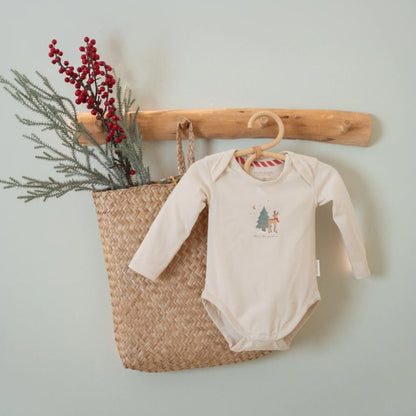 Little Dutch Romper lange mouw Little Christmas 50/56 - 2 stuks