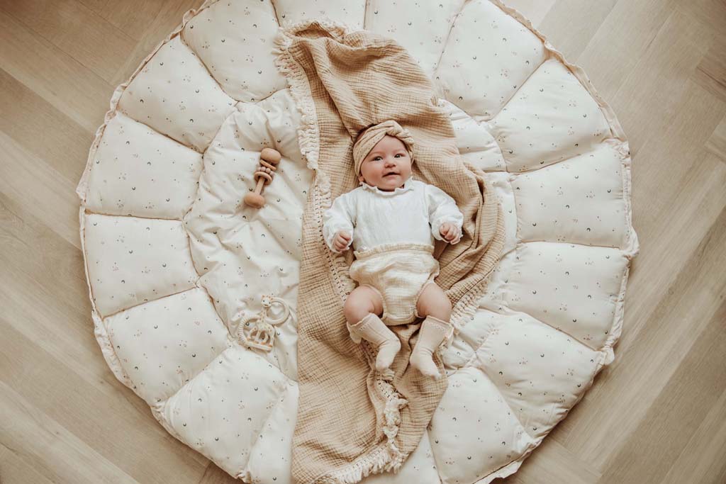 Play and Go Coco Moon Organic playmat, cocoon & organizer 130 cm