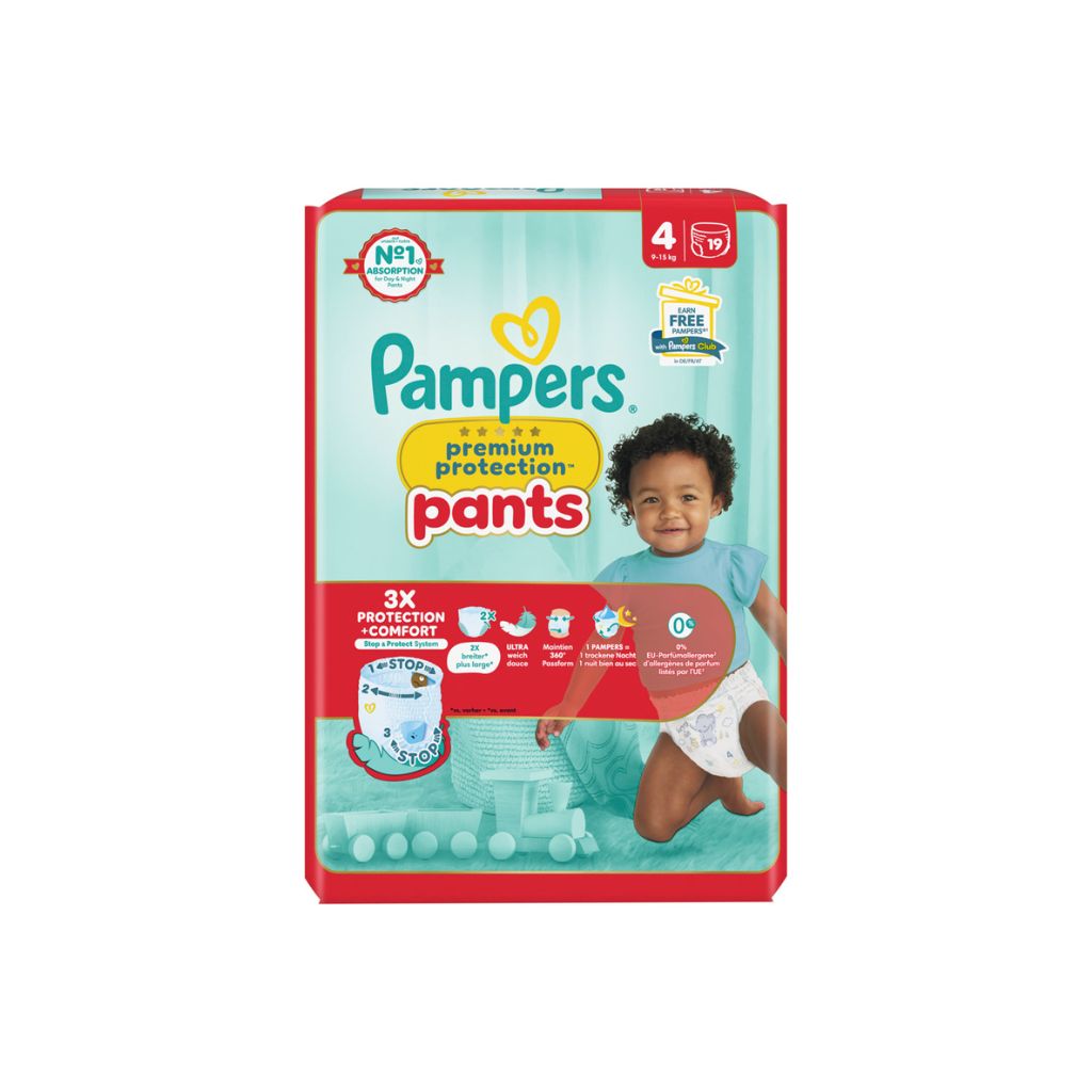 Pampers Couche-culotte Premium Protection Taille 4