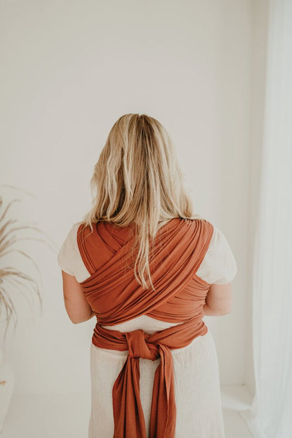 Babylonia Draagdoek Tricot-Slen Organic Sierra Brown