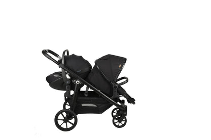 Topmark Poussette double 2Combi noir
