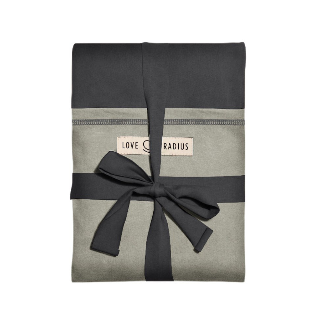 LoveRadius Draagdoek Originale, rekbaar, 490cm, charcoal grey/ olive grey