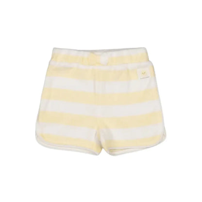 Feetje Short streep badstof Sunshine m 62 Yellow Meisjes