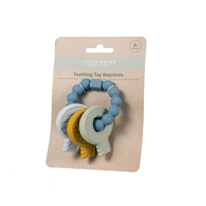 Little Dutch Bijtspeeltje Sleutelbos blauw
